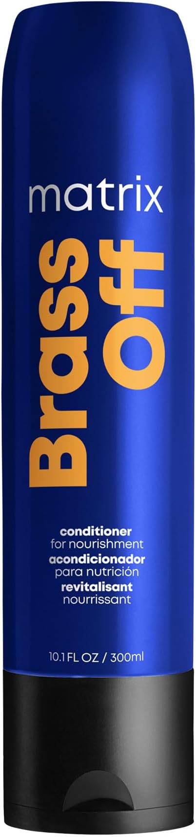 Total Results Brass Off Nourishing Conditioner Nourishes & Moisturizes Dry Hair For Color Treated Hair 10.1 Fl. Oz., 10.1 Fl Oz (Pack of 1)