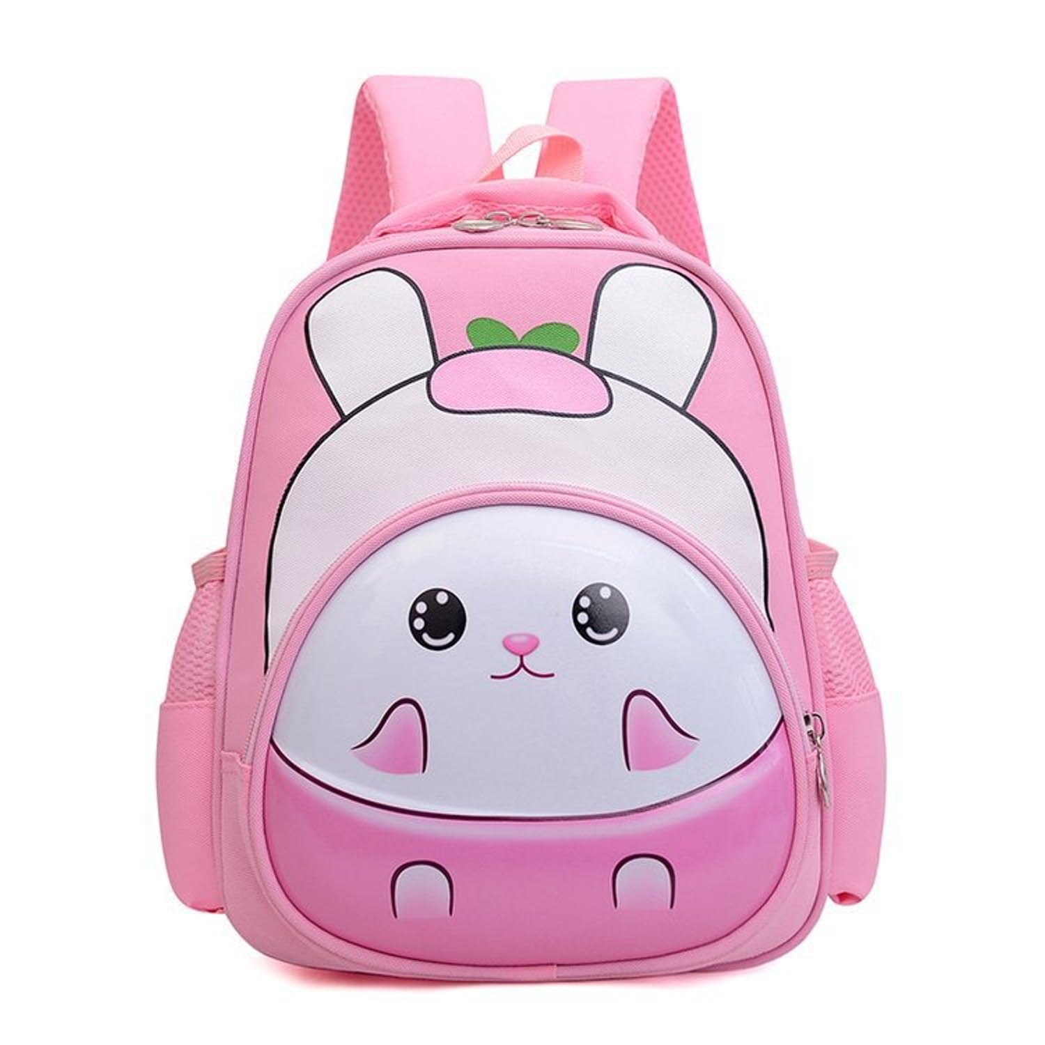 tlismi Summer School Bag for Girls Children’s Cute Shiny 3D Cartoon Printed Hard Shell Mini Backpack Fancy Kindergarten School Bag Multi-Purpose Baby Bag for 2-7 Years Kids, Boys, and Girls-picture-3