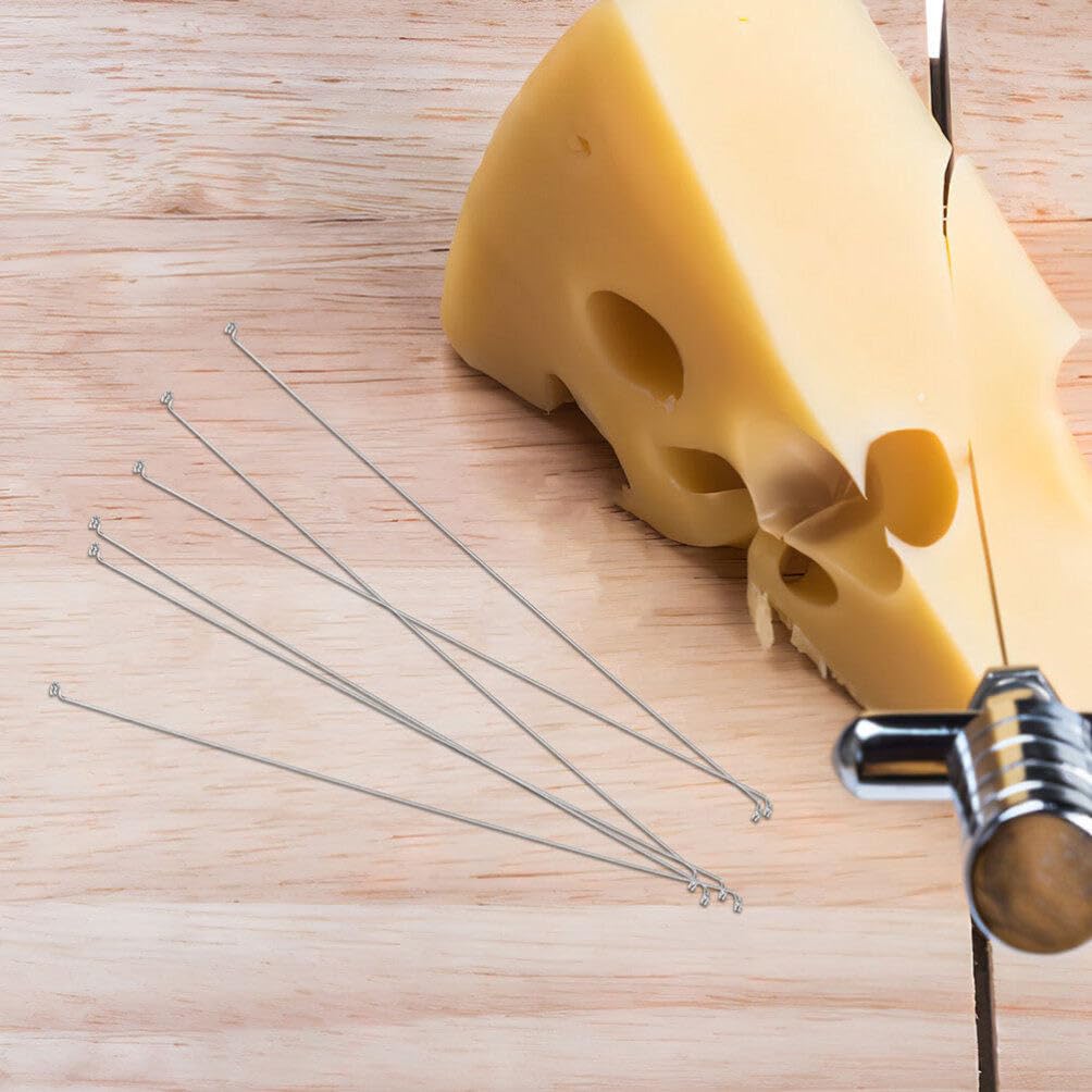 Cortador De Queso Alambre De Acero Inoxidable 10 Piezas Reemplazo Para Cortar Queso Utensilios De Cocina