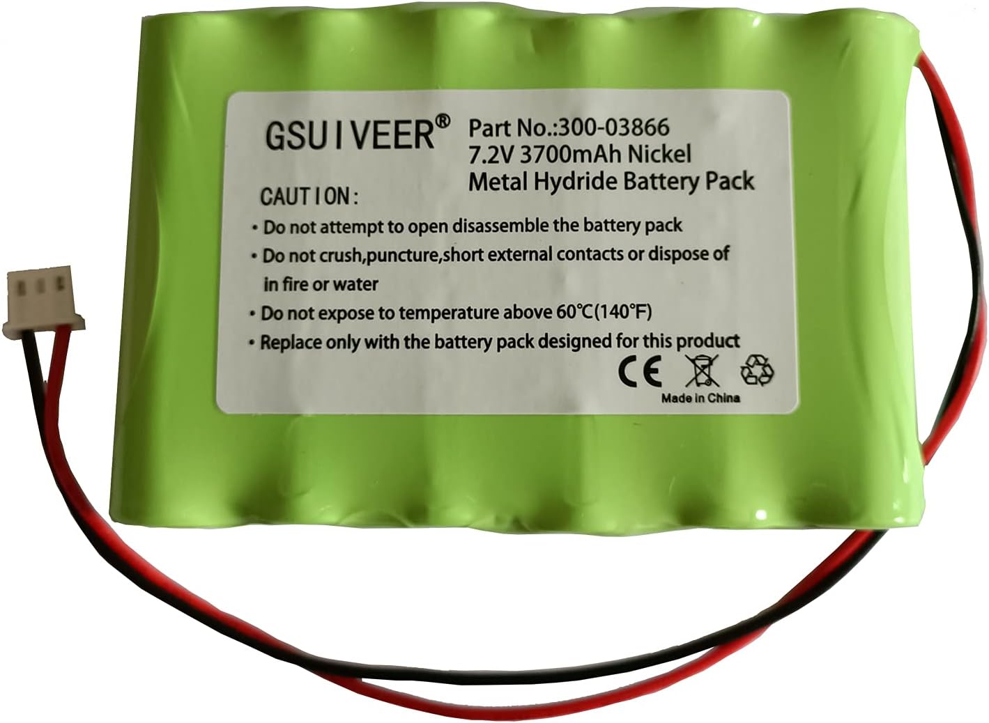 300-03866 7.2V 3700mAh Battery