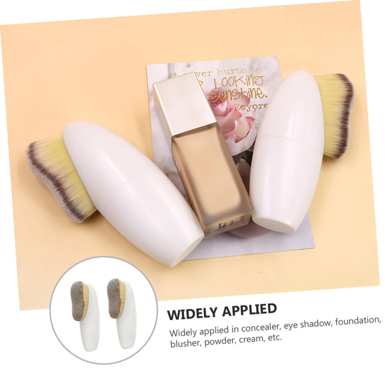 MAGICLULU 6 Pz pennello da trucco scrubber viso per il viso trucco delle donne set spazzole set di pennelli pennello blush strumenti per il trucco del pennello per fard la faccia