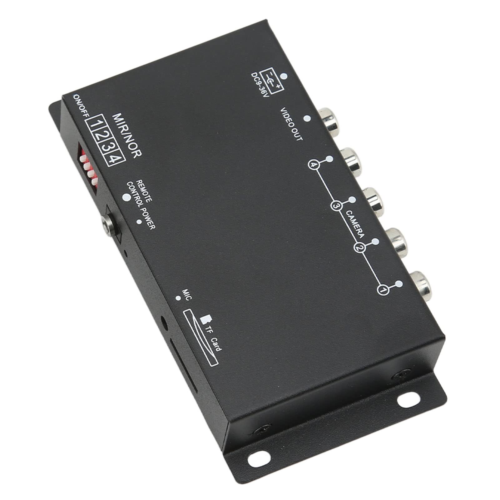 Fahrzeug Digitaler Video -Rekorder 4 Kanal 720p DC9-36V Mini MDVR für RV Van Truck