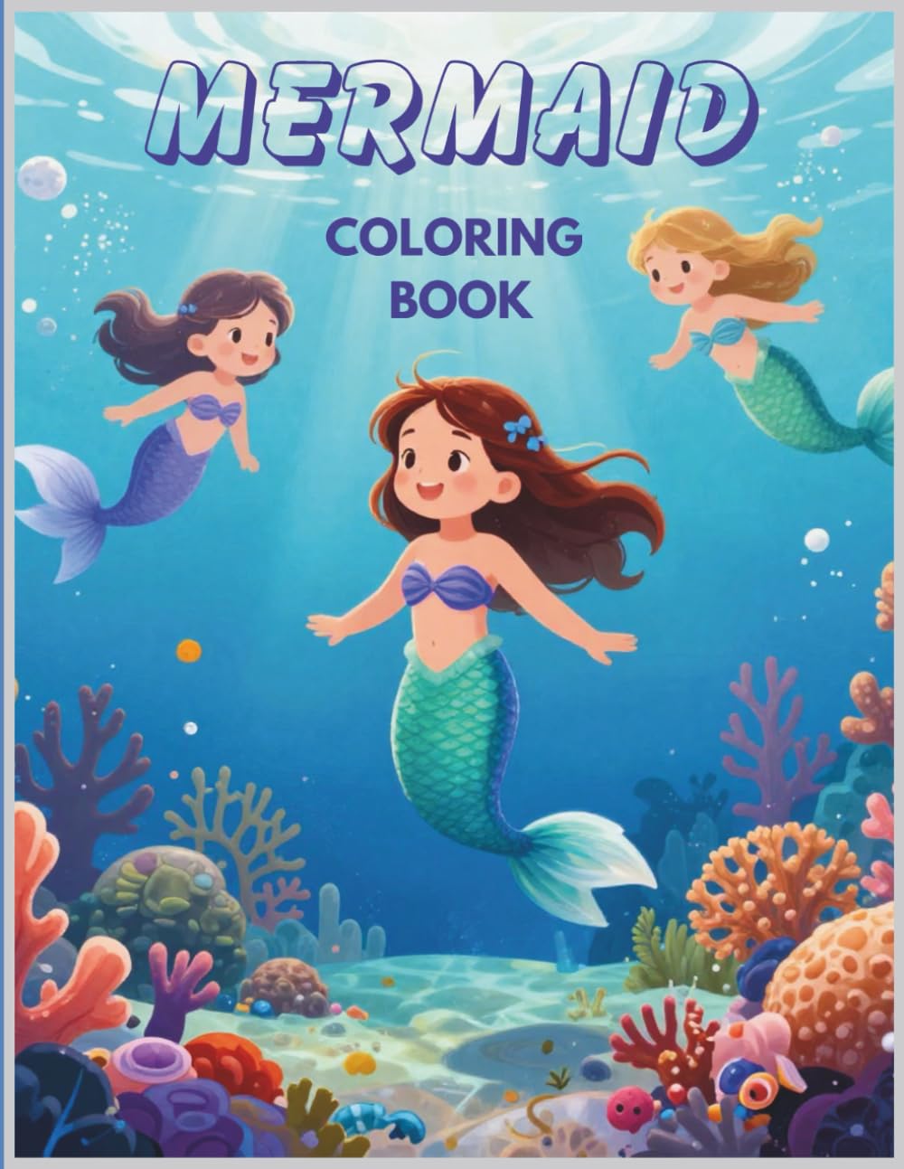 MERMAID COLORING BOOK