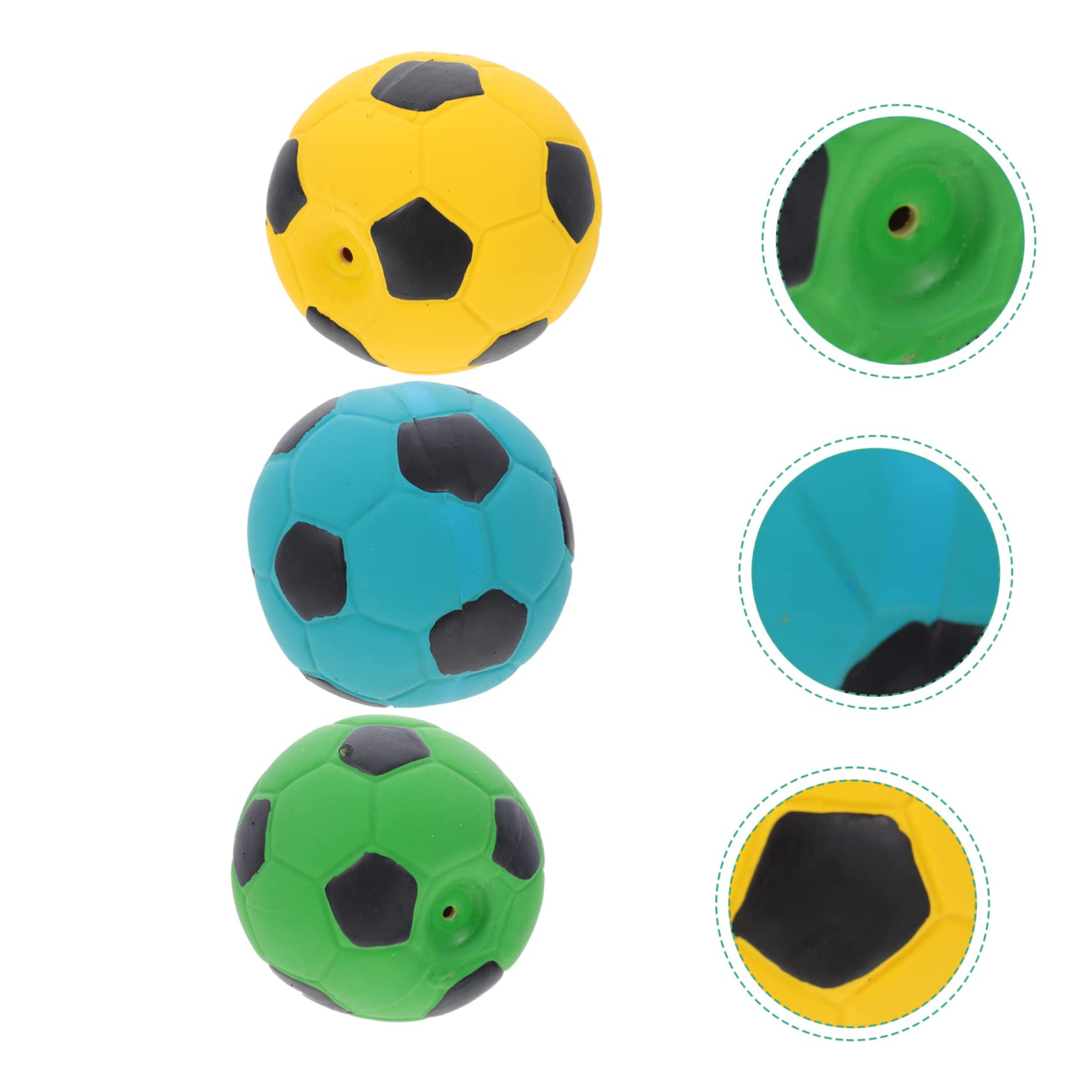 Sosoport 12stücke Spielzeuge Fußballförmige Kauspielzeuge Für Hunde Weiche Und Langlebige Beißspielzeuge Zur Zahnpflege Für Welpen Und Kleine Hunde