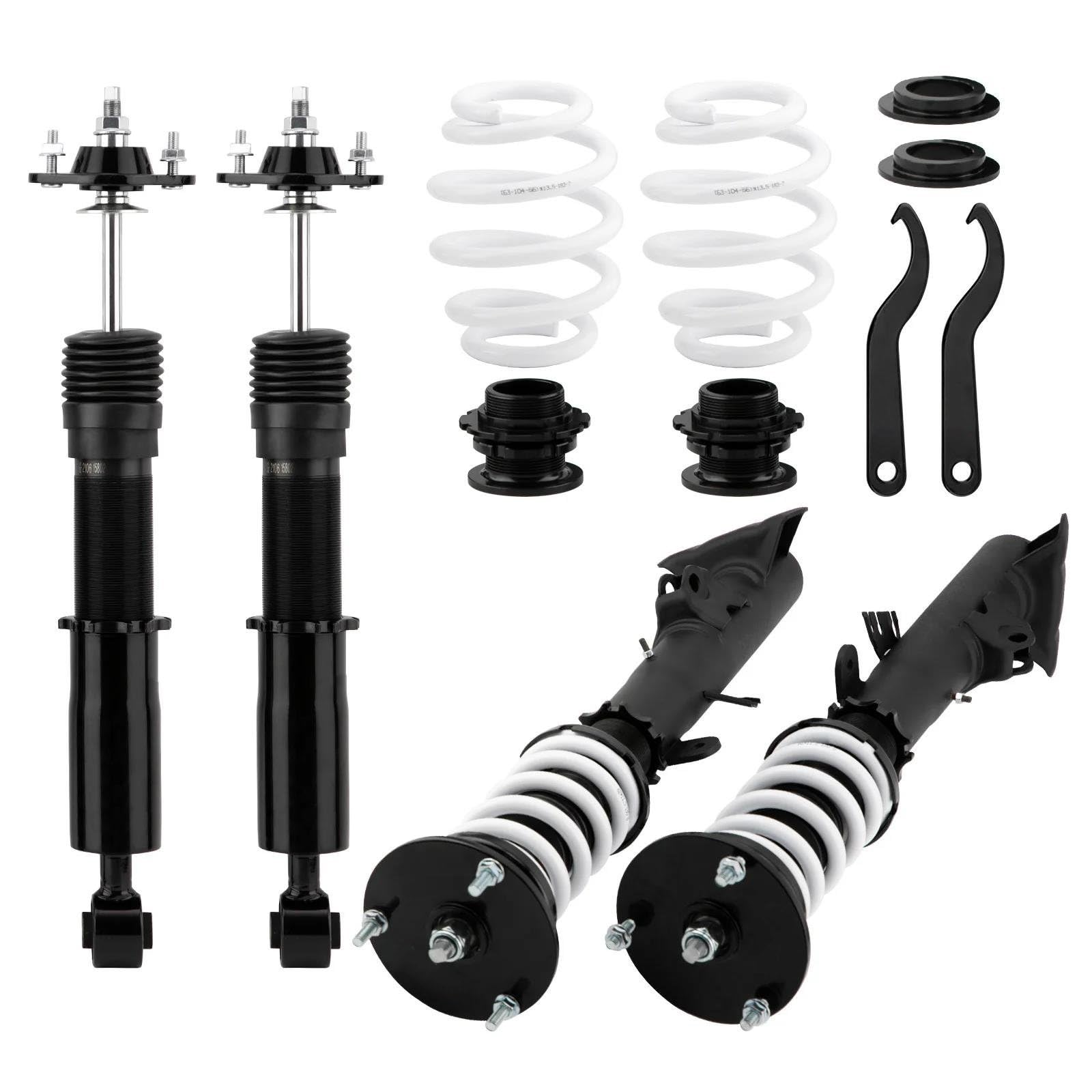 Sospensioni pneumatiche auto Sospensione Ammortizzatore Coilover Regolabile In Altezza Per BMW 3 E36 Coilovers 318i/323i/325i/328i 1991-1999 Kit Molle Elicoidali Sospensione pneumatica
