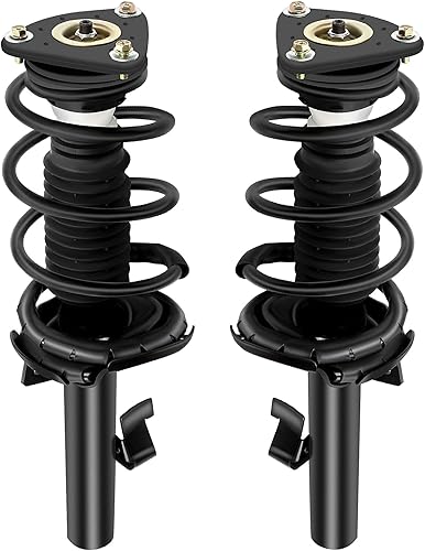 Amortiguadores completos para 04-13 para Mazda 3, 06-10 para Mazda 5 cciyu 172264 172263 Montaje rápido de puntales delanteros Par de puntales FWD