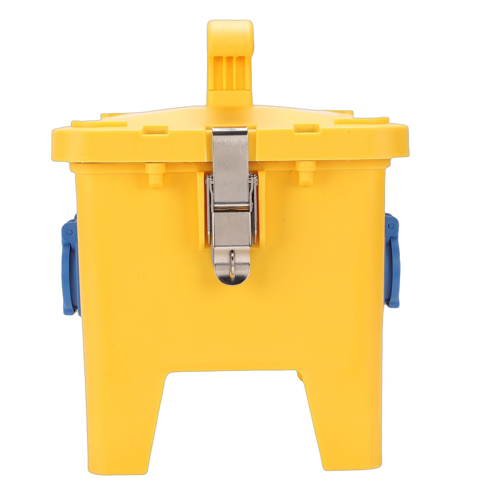 Jectse Scatola di Distribuzione Dell'energia Portatile Resistente All'acqua con 6 Prese per Cantiere, Scatola Elettrica IP65 Gialla in Materiale ABS Premium per Cantiere