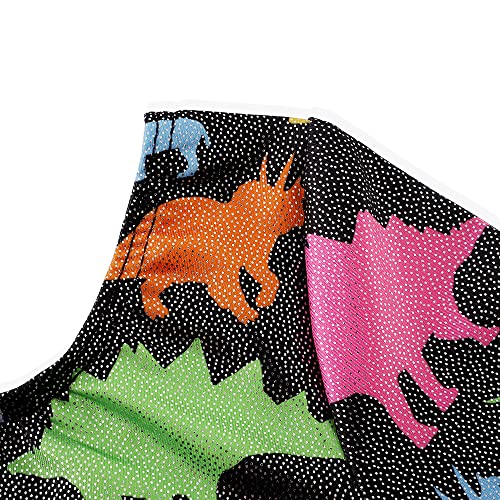 HOZIY Long Sleeve Leotards for Girls Gymnastics Kids Toddler Tumbling Outfits Floral Unicorn Galaxy Rainbow Stripe Pattern
