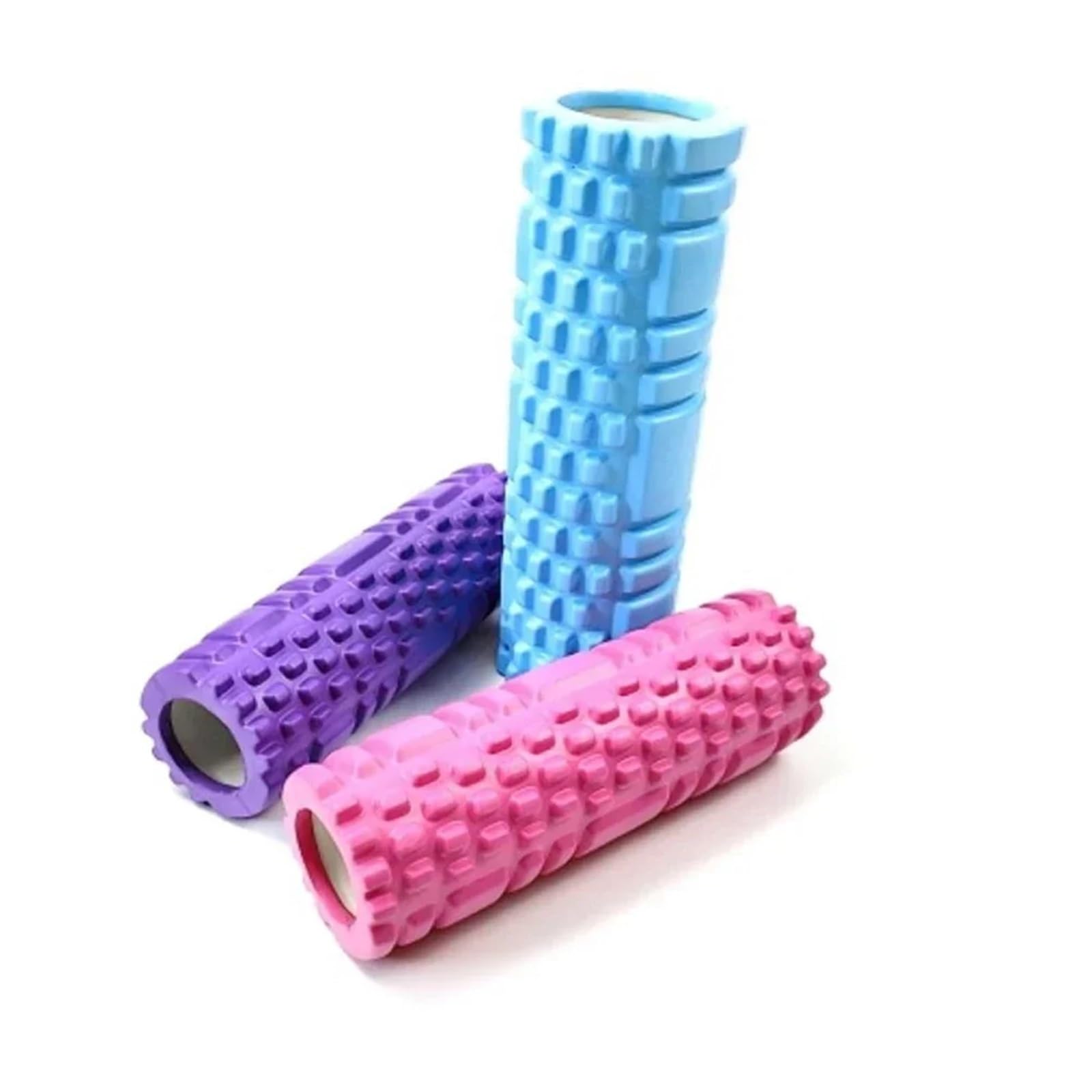 Rullo for massaggio in schiuma da 1 pezzo, attrezzatura for il fitness a colonna cava for yoga for muscolare