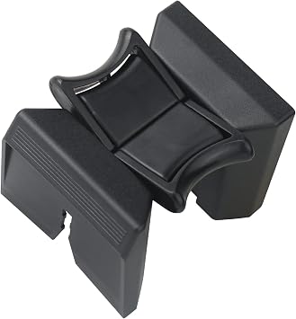 Osompar Center Console Cup Holder Divider Insert Black Compatible with Lexus RX350 RX450H 2010 2011 2012 2013 2014 2015 Replaces 55618-0E040