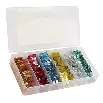 Car Fuses, Overload Protection Fuse Set Moistureproof Short Circuit Protection for Motorcycle for Truck for Boat