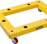 Vista 11 de KD Muebles Dolly, 300Lbs, Rectángulo: 20"x16", por, Multicolor