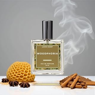 Lucid Coast Woodphoria - Eau De Parfum | Long-Lasting Perfume For Women & Men, Paraben Free, Vegan, Clean Ingredients, Unisex (Woodphoria - Inspired by Kilian's Back to Black)