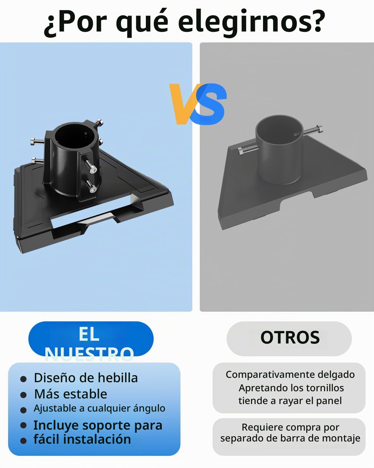 Starlink - Soporte de pared largo V3 ajustable de 360°, soporte de pared largo pivotante resistente, kit de montaje de poste Starlink Gen3 con adaptador de tubo Gen 3 para kit de Internet Gen3