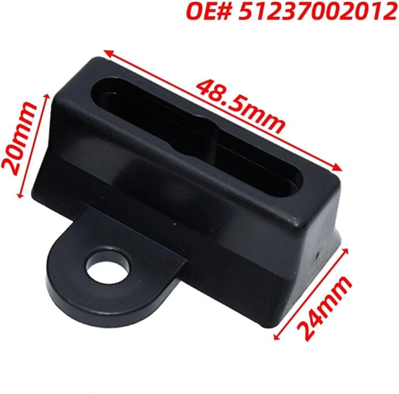 2PCS OE 51237002012 Hood Latch Protector Clips For 1 3 5 6 7 Series X1 X3 Z4