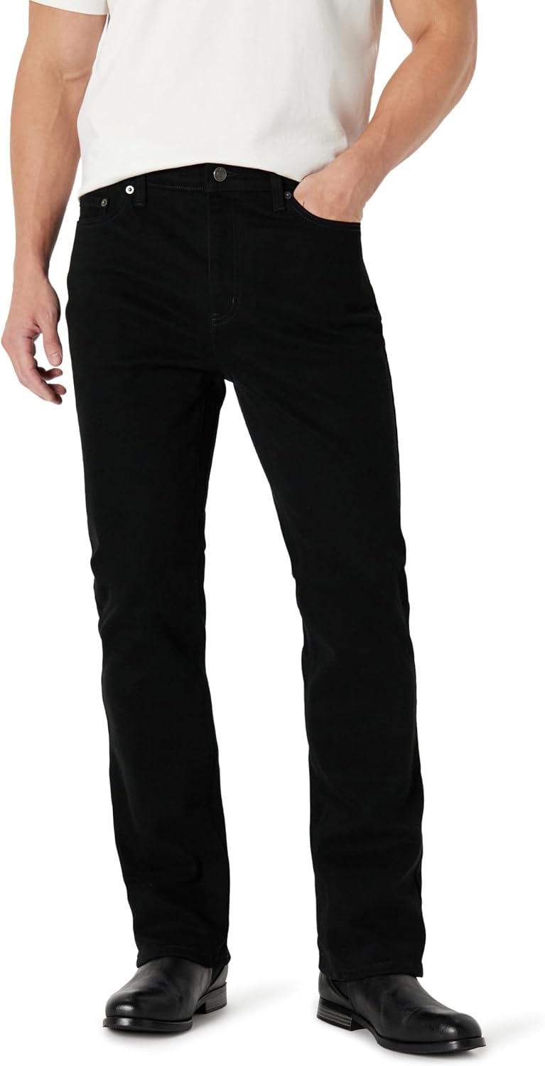 Amazon Essentials Men's Low Stretch Slim-Fit Bootcut Jeans