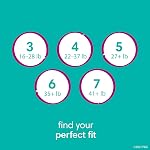 Pampers Couches - Croiseurs 360 degrés - Taille 5, 128 Compte, jusqu'à 100% Fit étanche, conçu pour les bébés actifs, tirer sur la couche, EZ Tabs off conçus pour des changements faciles