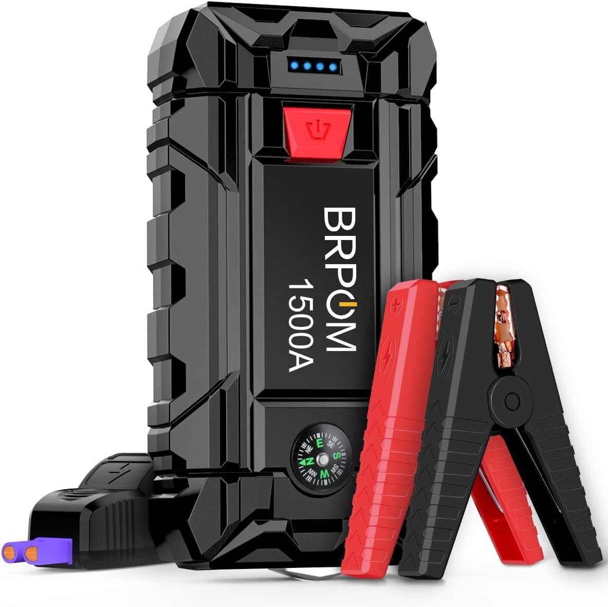 BRPOM BM150 Jump Starter with Smart Clamps