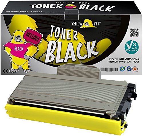 Image of YELLOW YETI TN2120 TN2110 (2,600 Pages) Compatible Toner Cartridge for use with Brother HL-2140 HL-2150 HL-2170 MFC-7320 MFC-7340 MFC-7440 MFC-7840 DCP-7030 DCP-7040 DCP-7045 [3 Years service]