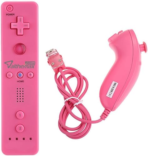 Miniatura 3 de Mando a distancia antideslizante antideslizante de agarre cómodo nunchuk blanco básico para Nintendo WiiWii MiniWii U (control remoto básico, estilo