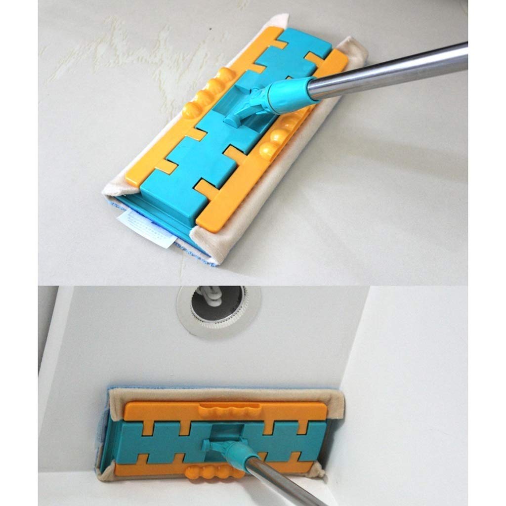 Fregona giratoria, Trapeador, de Piso Microfibra Limpieza Madera Dura Tra