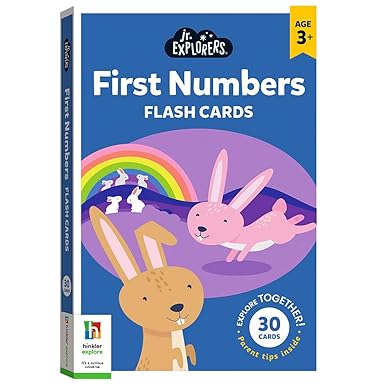 Junior Explorers Large Flashcards: First Numbers