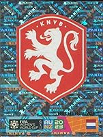 Vista 1 de 2023 Panini FIFA Women's World Cup Stickers #343 Team Logo Netherlands Mini Sticker Soccer Futbol Trading Card