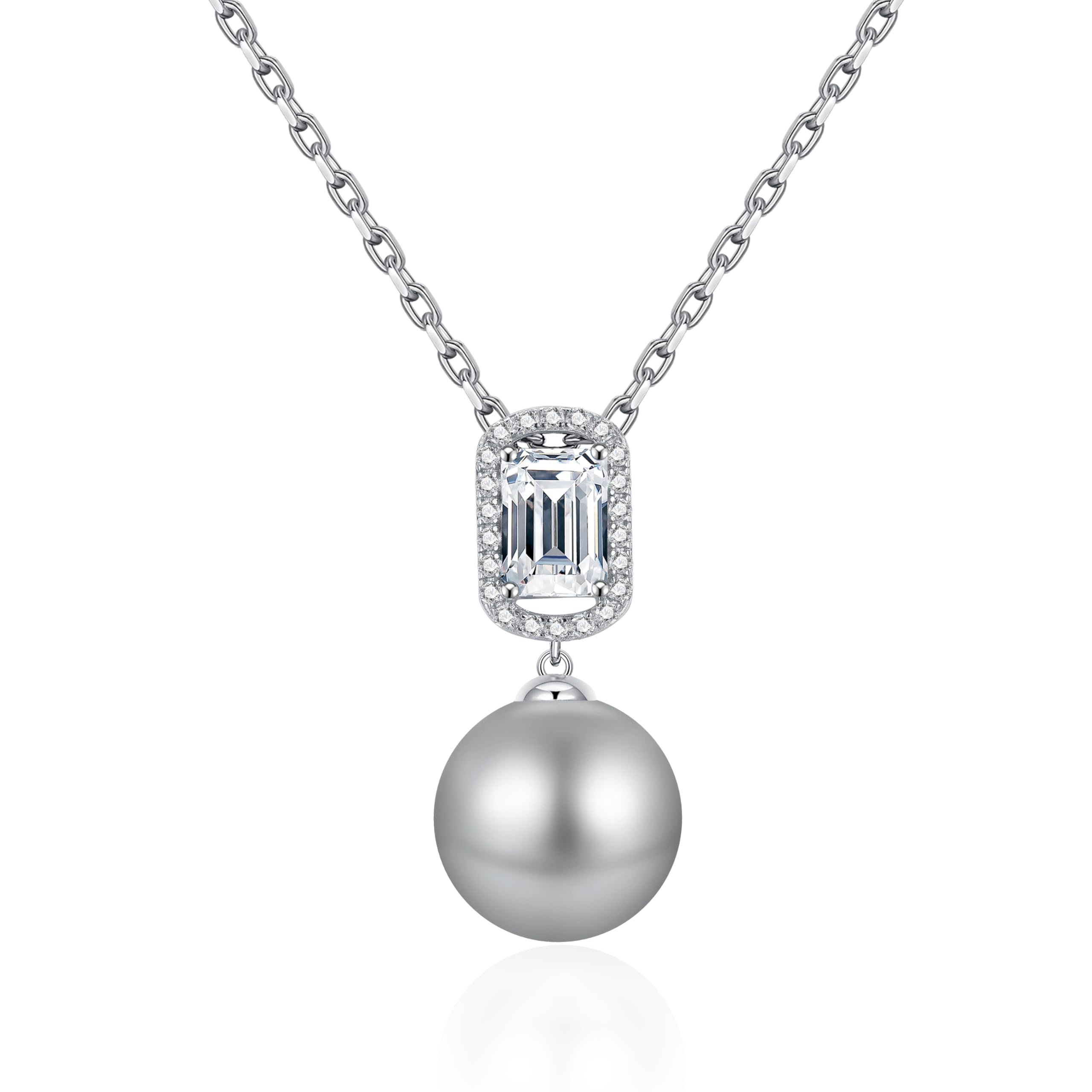 Perlenohrringe 925 Sterling Silber Perlen Leverback Hängende