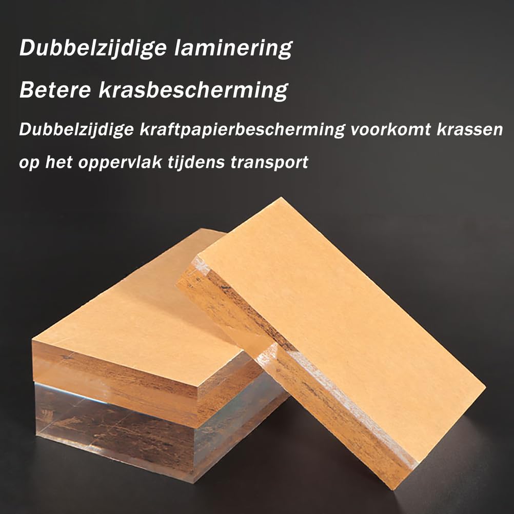 Bloc d'Affichage en Acrylique 297x219mm Support Transparent Socle Présentoir pour Figurines Statues Modèles Œuvres d'art Artisanat Présentation Support Solide et Durable,297x210x25mm
