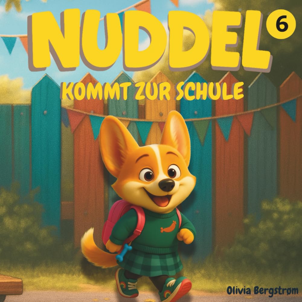 Kinder Malbuch mit Geschichte – Nuddel kommt zur Schule (Band 6): Ausmalspaß & Vorlesegeschichte in einem Buch | Für Mädchen & Jungen ab 3 Jahren | ... Abenteuer (Nuddel’s Abenteuer-Malbücher)