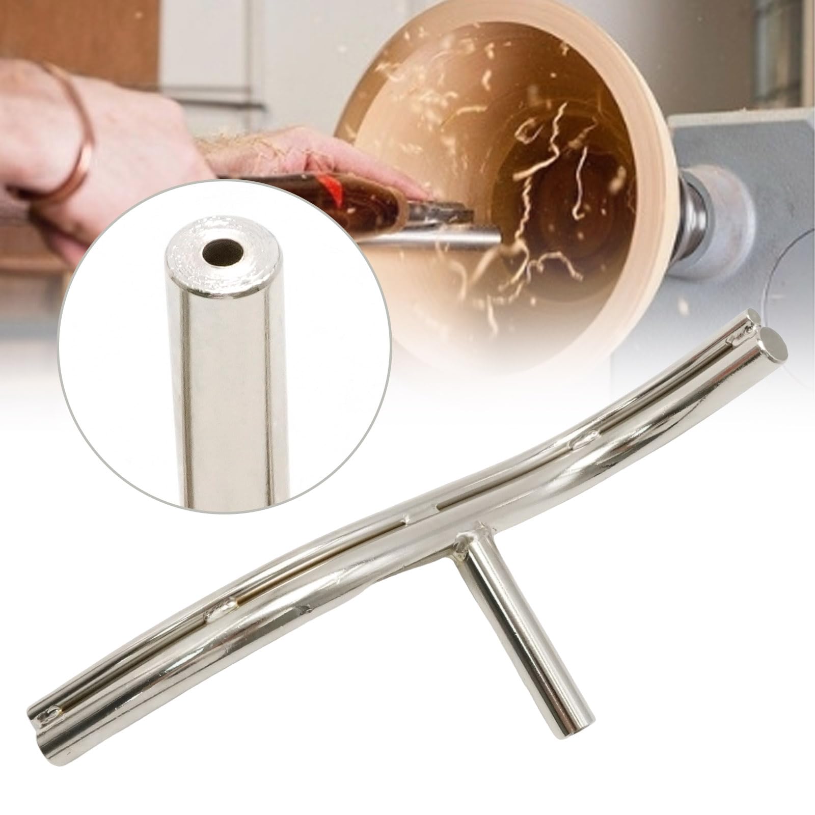 Hoypeyfiy Bandeja de herramientas de madera curvada para carpintería, herramientas curvadas de 16 mm