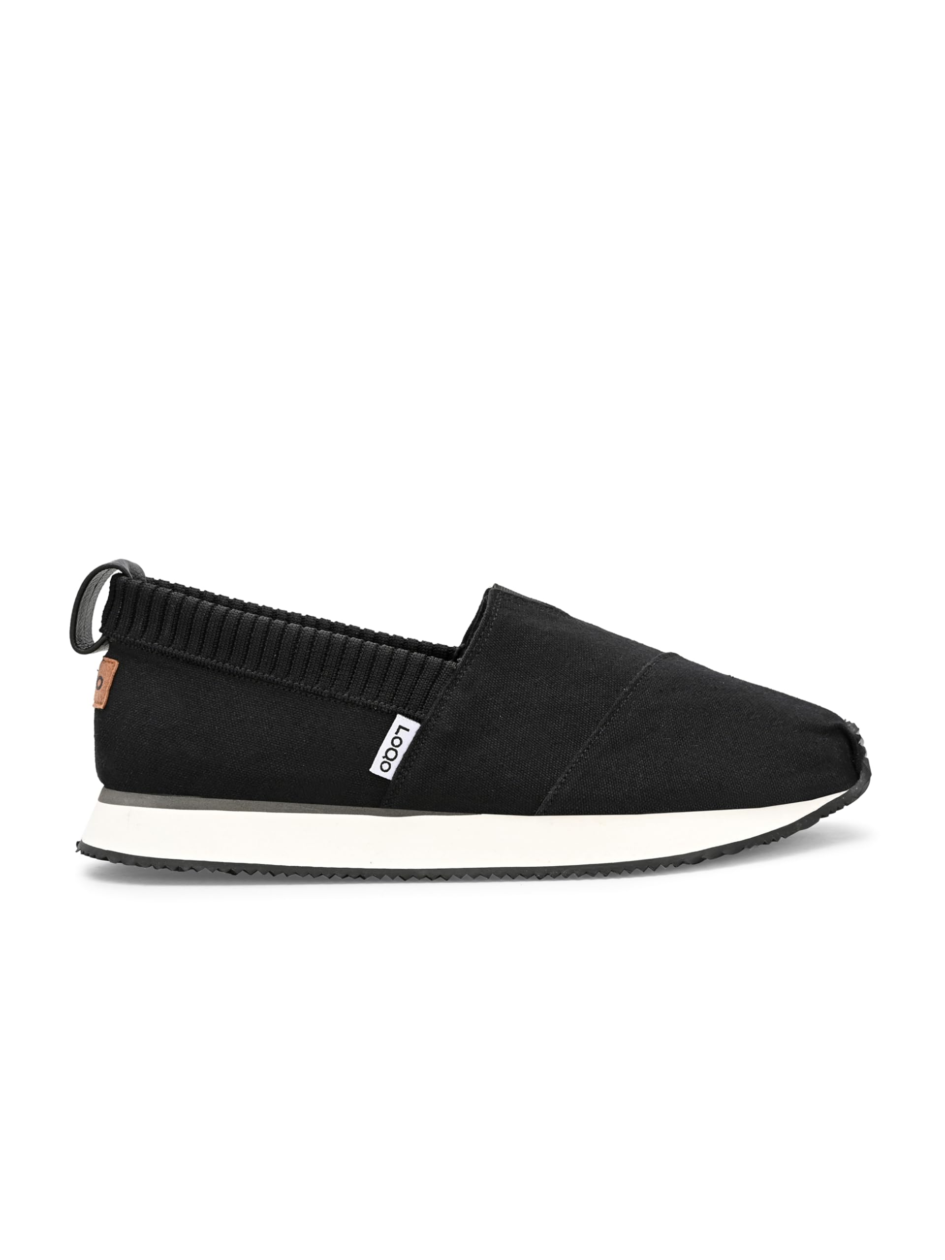 loqo Men's Black Espadrille Loafers | Alpargata Slip ons | Espadrille Snoafers-picture-53