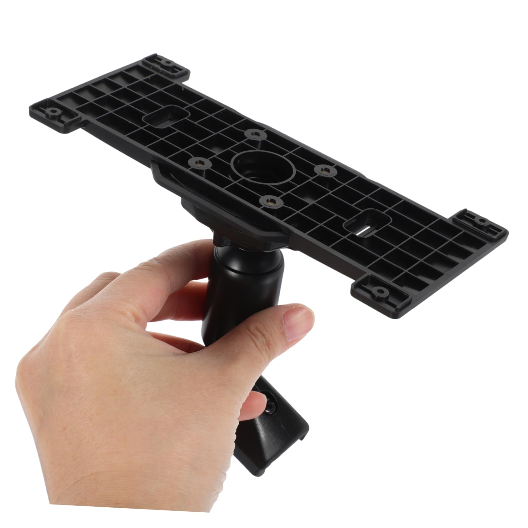 Anneome Rearview Mirror Bracket for Secure Installation Universal Aluminum Alloy Back Plate for Dash Cam Easy to Install Car Mirror Holder Compatible with Various Vehicles - Image 2