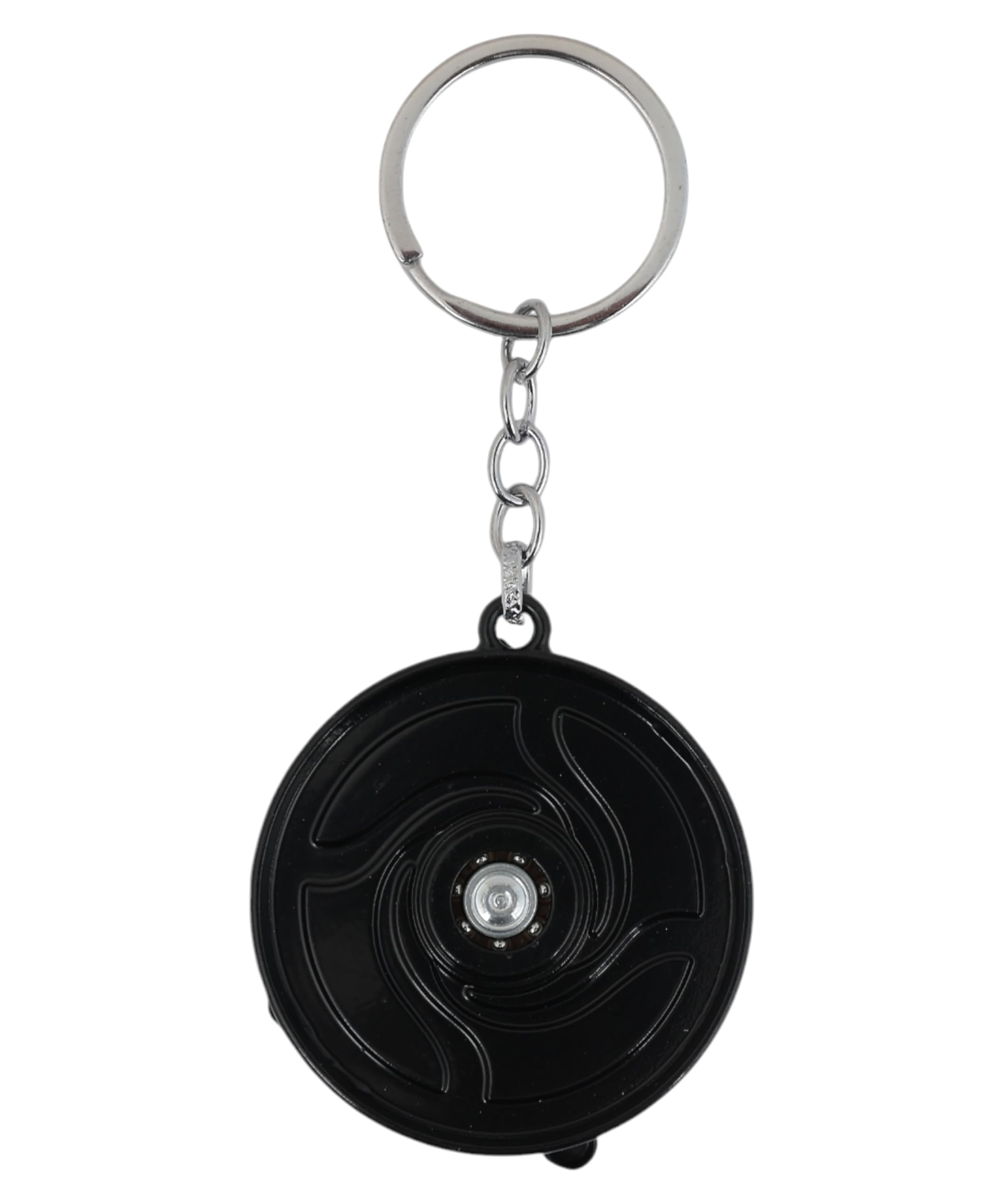 Anime Rotating Metal Keychain � Durable 360� Spin Key Ring for Anime Fans, Premium Alloy Key Holder for Bags & Keys (Gojo Cool) - Image 5 thumbnail