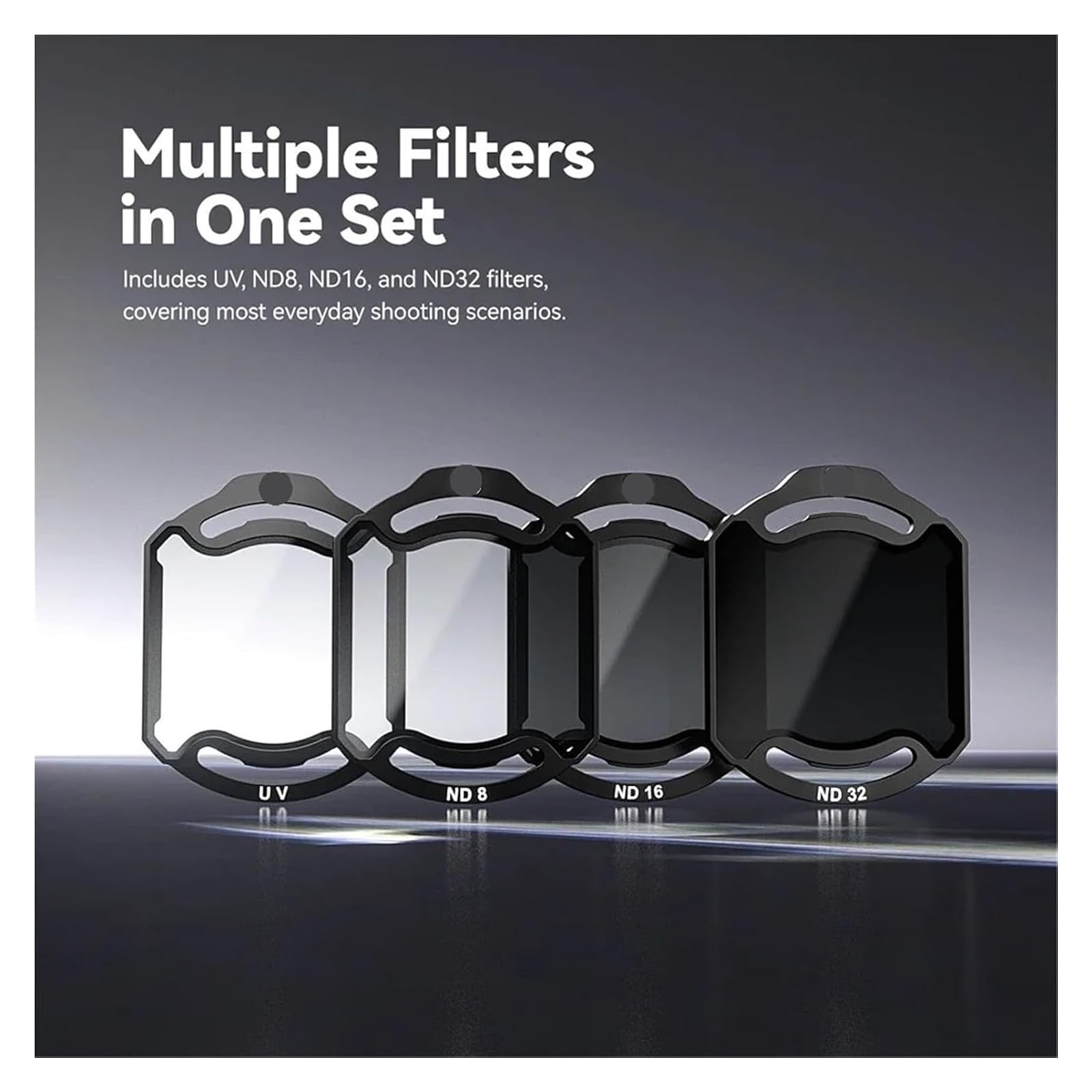 Set filtri ND for unità dji O4 Pro Air, parti di ricambio | For , ND8, ND16, ND32 for filtri for unità dji O4 Pro Air