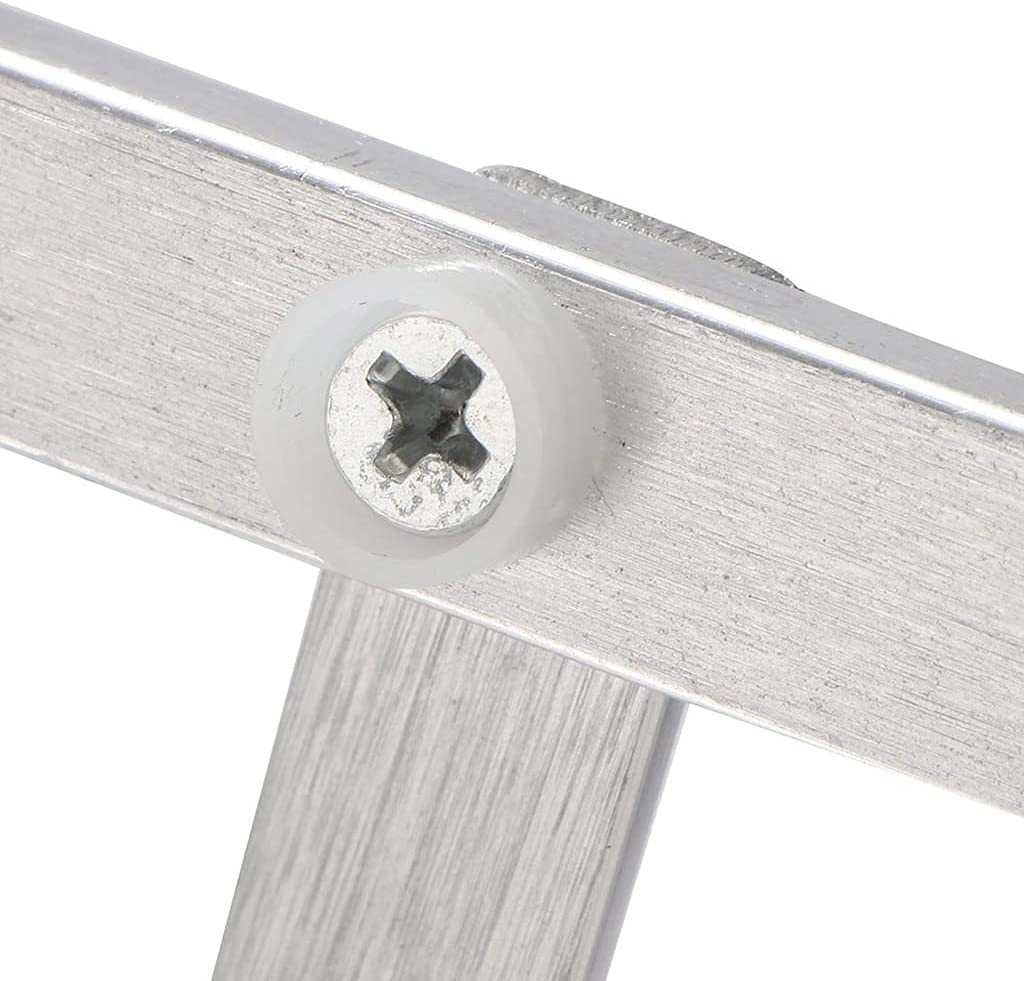 BAFAFA Soporte para Cesta de cosméticos y jabón para champú, Estante de Ducha de Esquina para baño de 2 Capas, Organizador de Almacenamiento en Estante Triangular de Aluminio