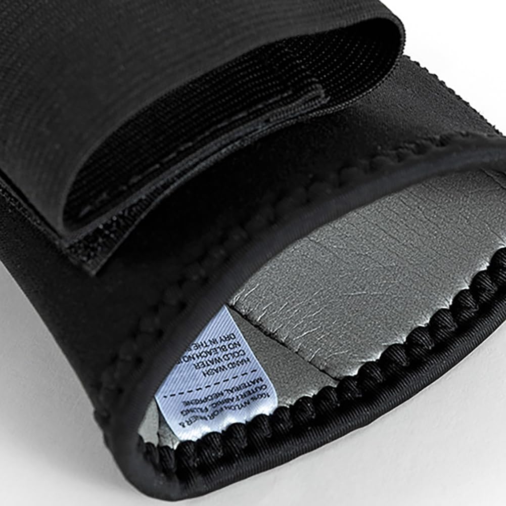 Tauchhandschuhe 3 mm Neopren-Schwimmhandschuhe, Schnorchel- und Tauchausrüstung, warm halten, Kratzfest, Speerfischen, Tauchen, Kajakfahren, Surfen Neoprenhandschuhe (Color : Noir, Size : M)