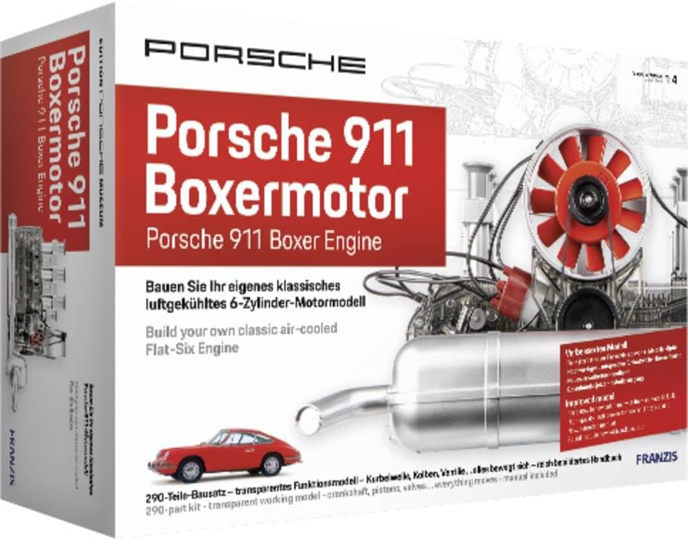 Porsche 911 Boxer Engine Model Kit - Porsche Museum Edition