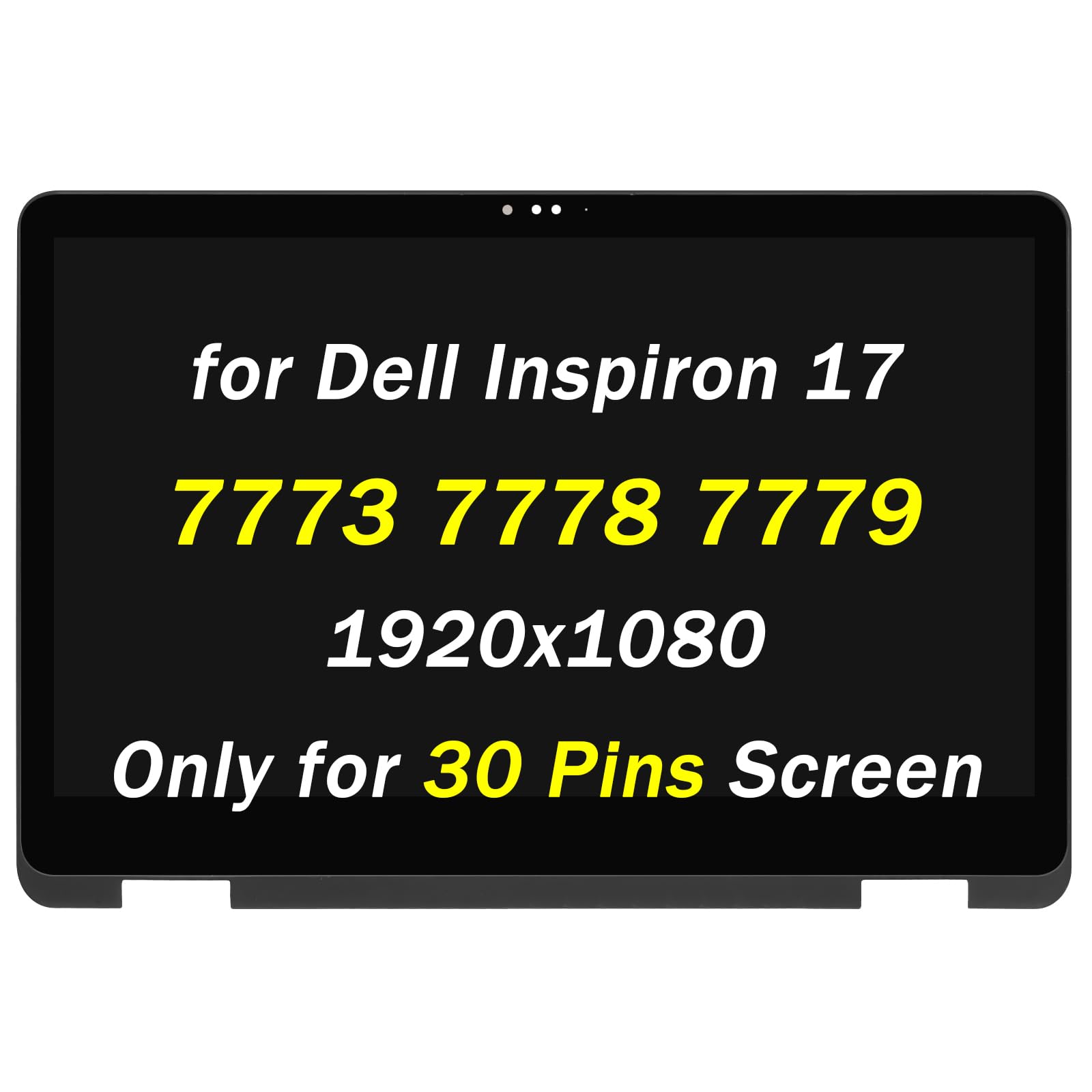Amazon.co.jp: Dell Inspiron 17 7773 7778 7779 LCD ディスプレイ 