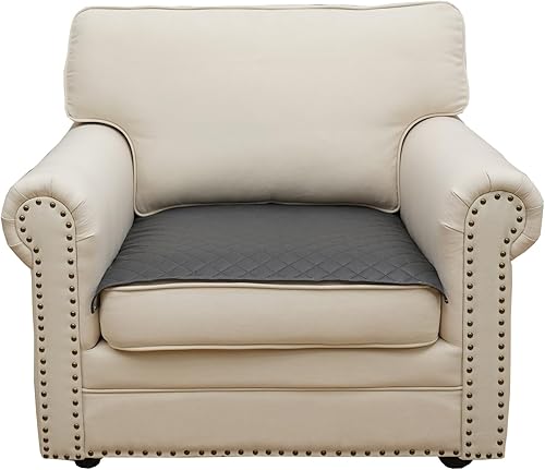 Eismodra Fundas de sofá para sofá de 3 cojines, fundas seccionales, lavables, protectores de muebles para perros y mascotas, en forma de L, gris