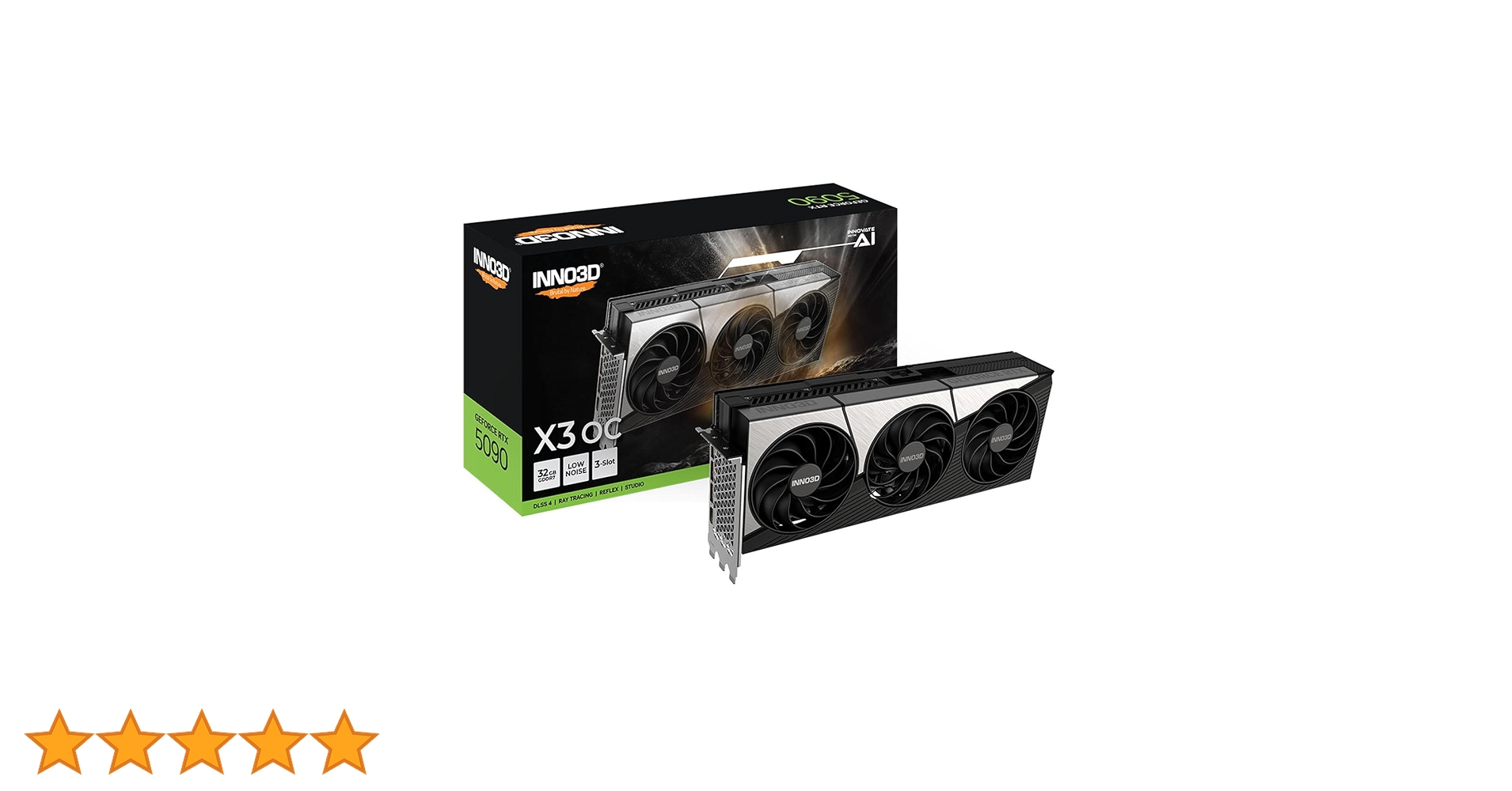 Amazon.in: Buy INNO3D NVIDIA Geforce RTX 5090 X3 OC 32GB GDDR7 256 Amazon.in: Buy INNO3D NVIDIA Geforce RTX 5090 X3 OC 32GB GDDR7 256