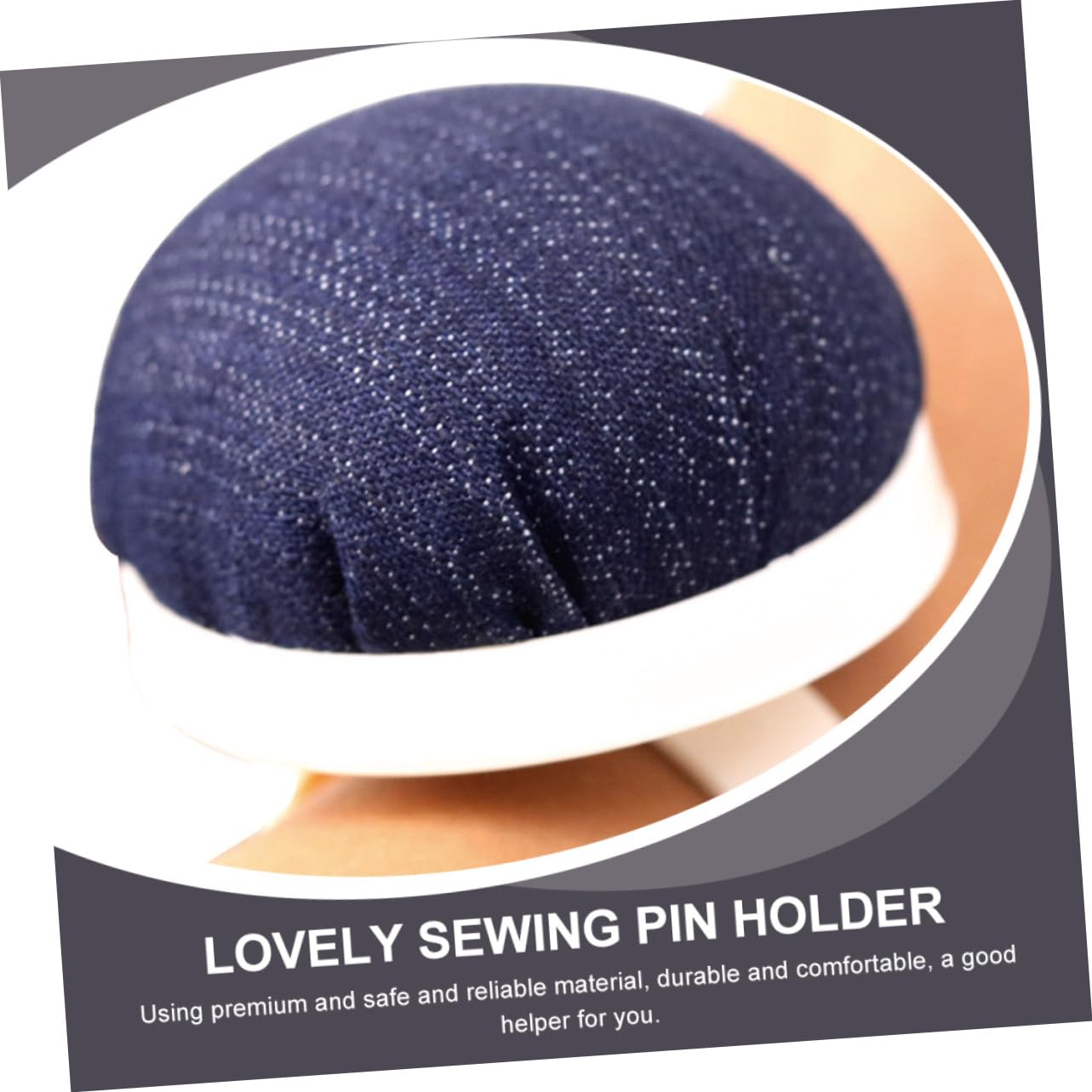 STOBOK 3 Sätze Handgelenk-pin-Tasche Machen Nadelkissen Nähen Basteln Stifte Sticken Zubehör Stickzubehör Uhrenarmbänder Nadelhalter Nähen Quiltnadelhalter Zum Nähen Polyester 4 Stück * 3