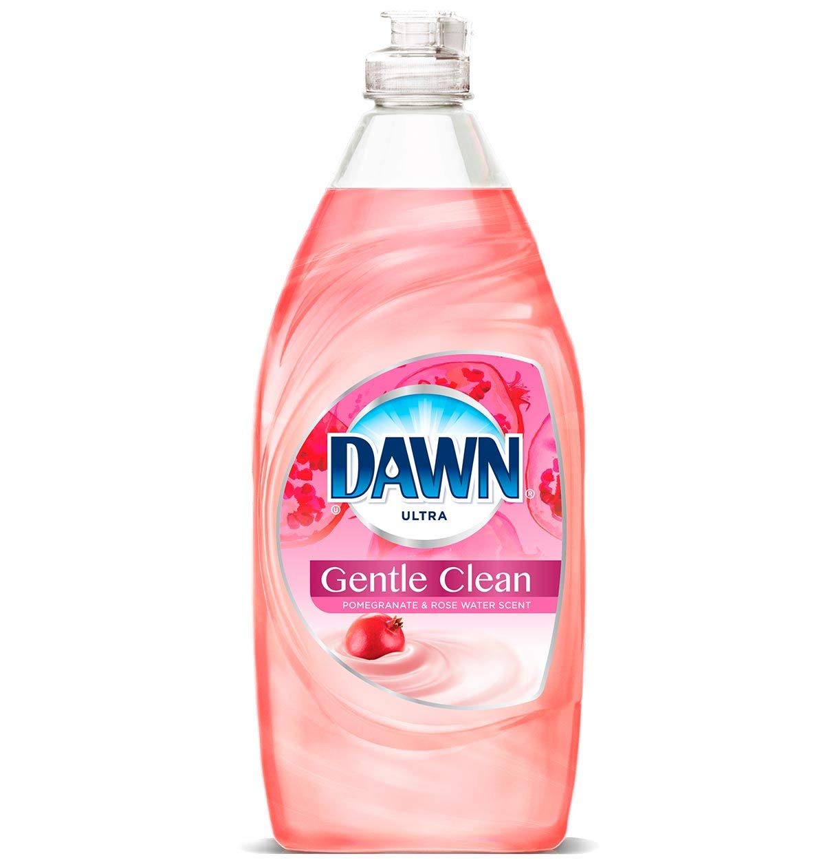 Dawn Gentle Clean Dishwashing Liquid Pomegranate Rose Water