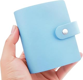 Ruibytree 52 Pockets Mini Photo Album 2x3 for Instax Mini, Blue, 1Pack