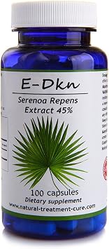 مستخلص نقي من مركز هيكما مستخلص فاكهة المنشار بالميتو بتركيز 45 - Serenoa Repens - 100 كبسولة لتساقط الشعر