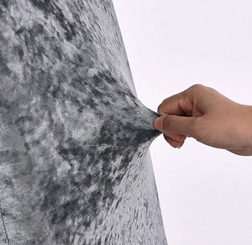 Miniatura 7 de Funda para silla de banquete de alta calidad, paquete de 1246 de terciopelo elástico grueso para silla de comedor, funda extraíble a prueba de polvo