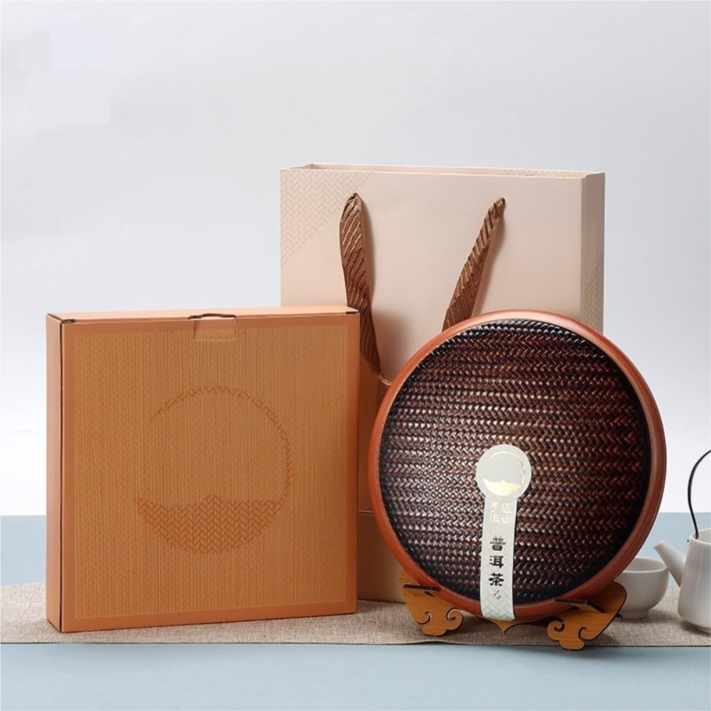 Tee-Set Bulk Tee Vorratsbehälter Dosen, Kreative Gewebte Aufbewahrungsdosen, Tee Kuchen Boxen Küche Aufbewahrungsdosen Geschenkbox Set Tee Vorratsdose (A)