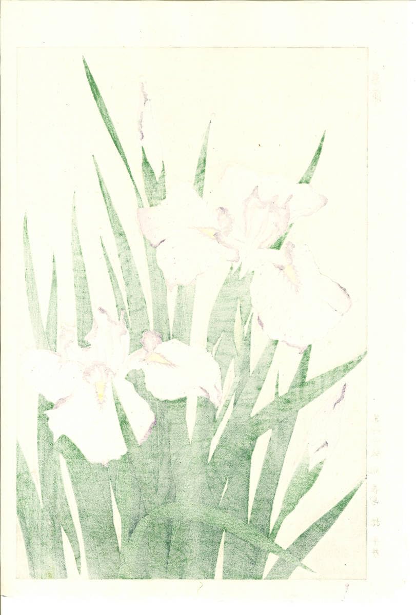 YT1974 木版画 河原崎奨堂【レンギョウ】他5作品　真作保証 YT1974 木版画 河原崎奨堂【レンギョウ】他5作品 真作保証