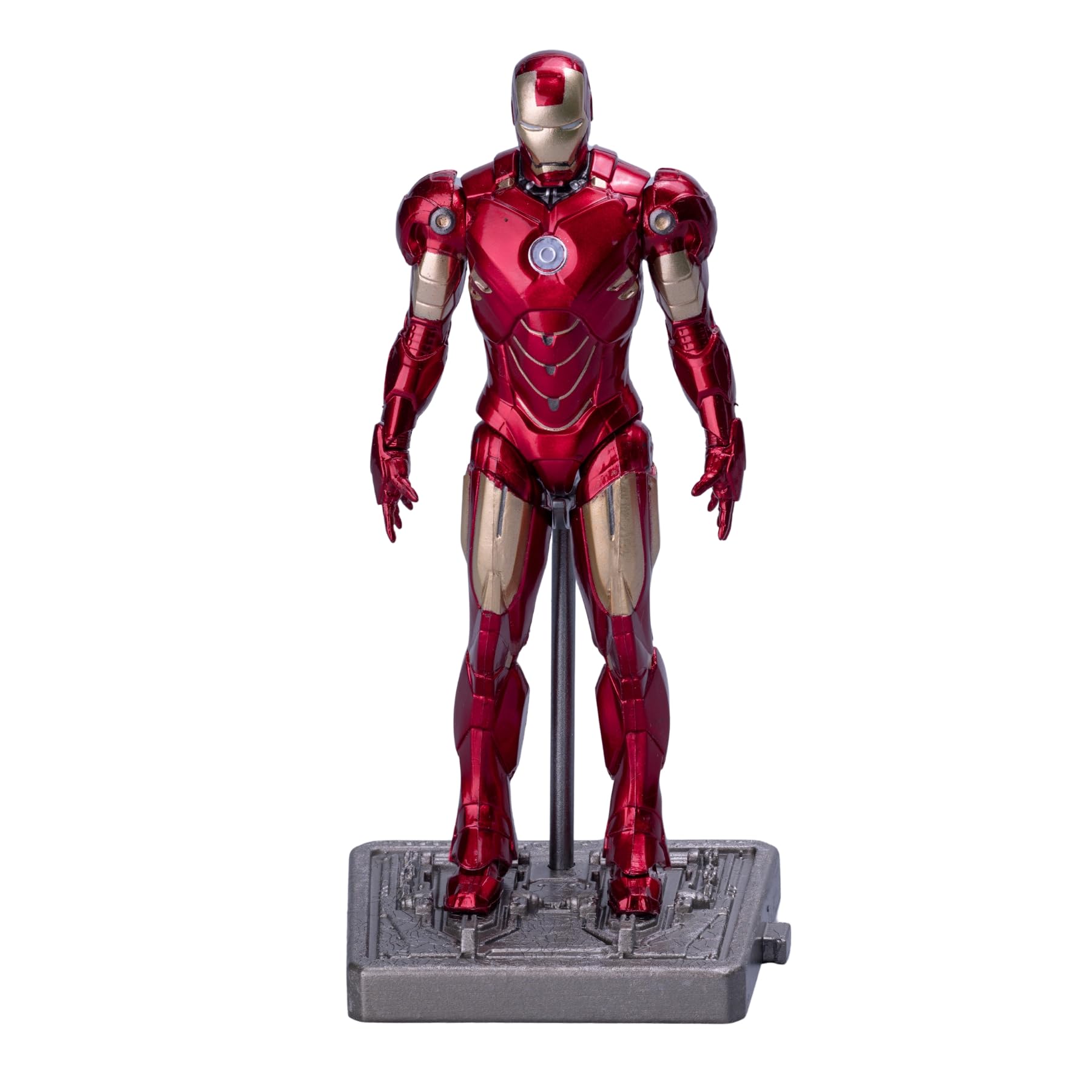 Buy ZD Toys Action Figure Collectible - 4 Inch Iron Man MK4 + Hall