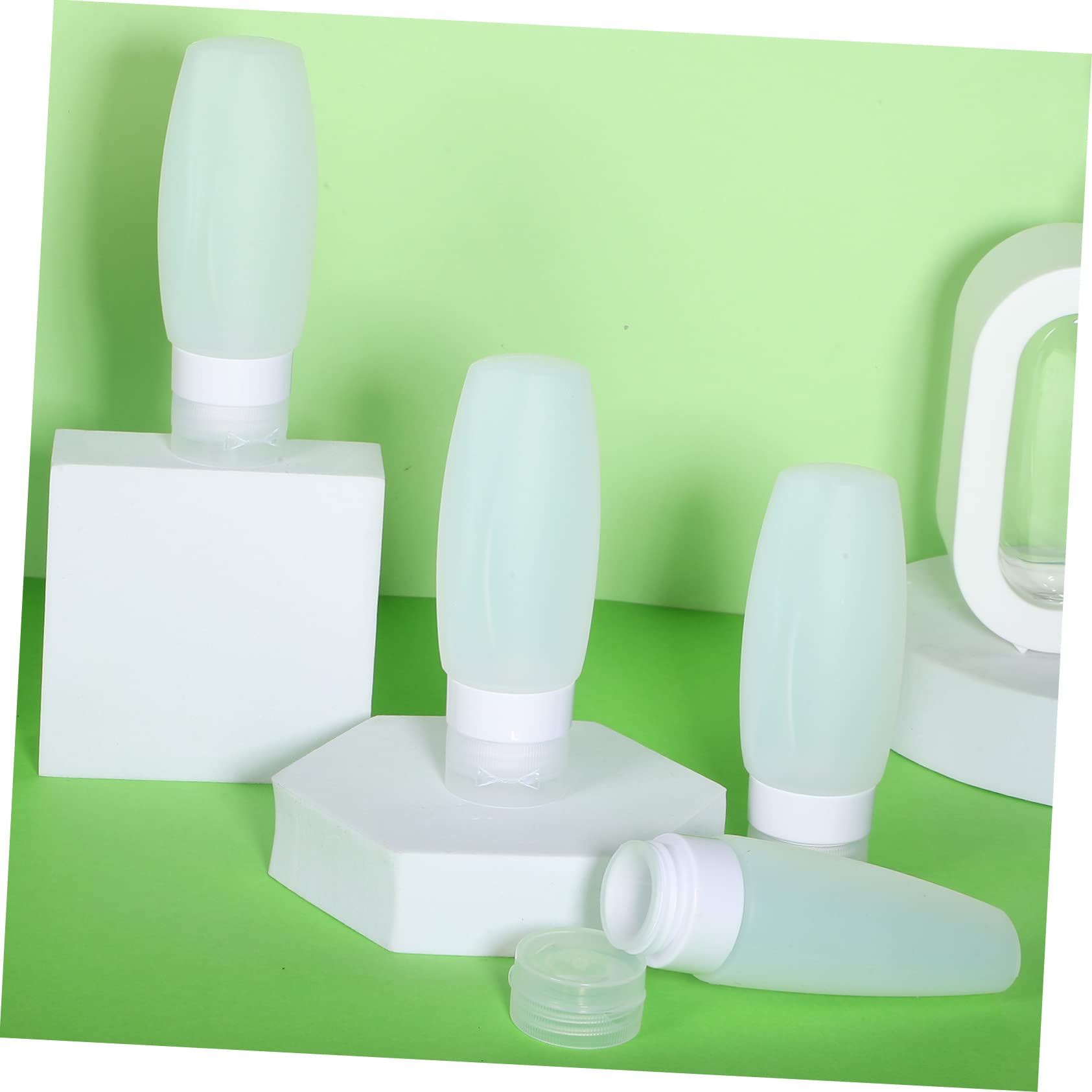 Healeved 8pezzi Bottiglie Ricaricabili Contenitori Squeeze Con Per Shampoo La Della Impermeabili e